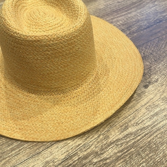 NWT Will + Bear Sawyer Sand Medium Brim Straw Hat Unisex
